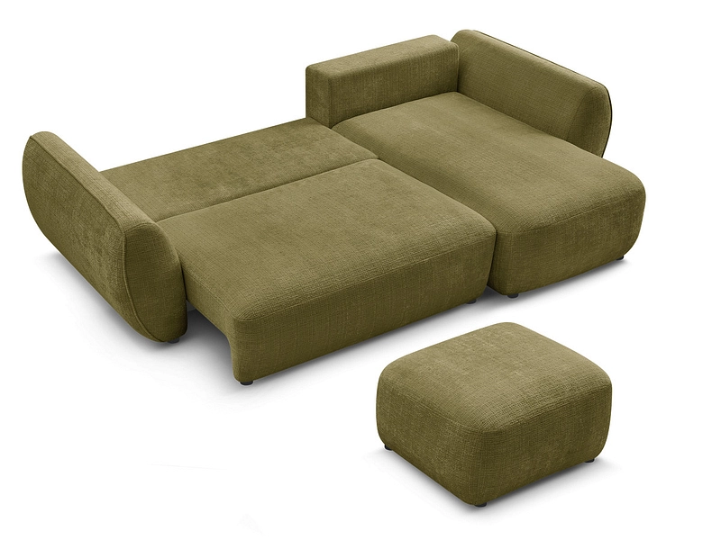 Ecksofa mit Hocker BOBOCHIC DENISE Ecksofa mit Hocker BOBOCHIC DENISE
