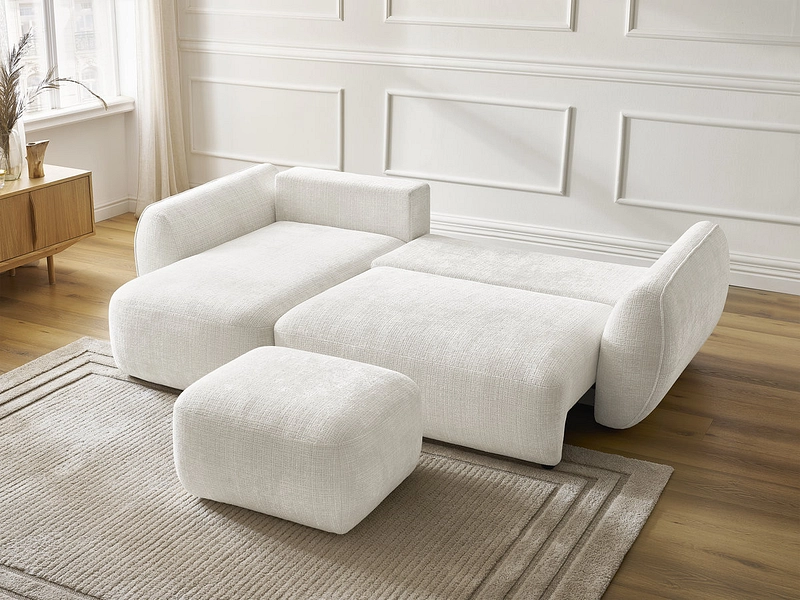 Ecksofa mit Hocker BOBOCHIC DENISE Ecksofa mit Hocker BOBOCHIC DENISE