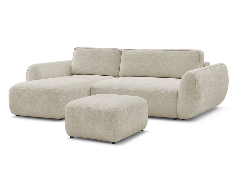Ecksofa mit Hocker BOBOCHIC DENISE Ecksofa mit Hocker BOBOCHIC DENISE