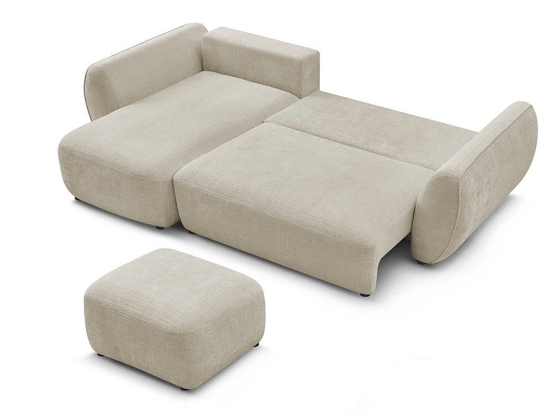 Ecksofa mit Hocker BOBOCHIC DENISE Ecksofa mit Hocker BOBOCHIC DENISE