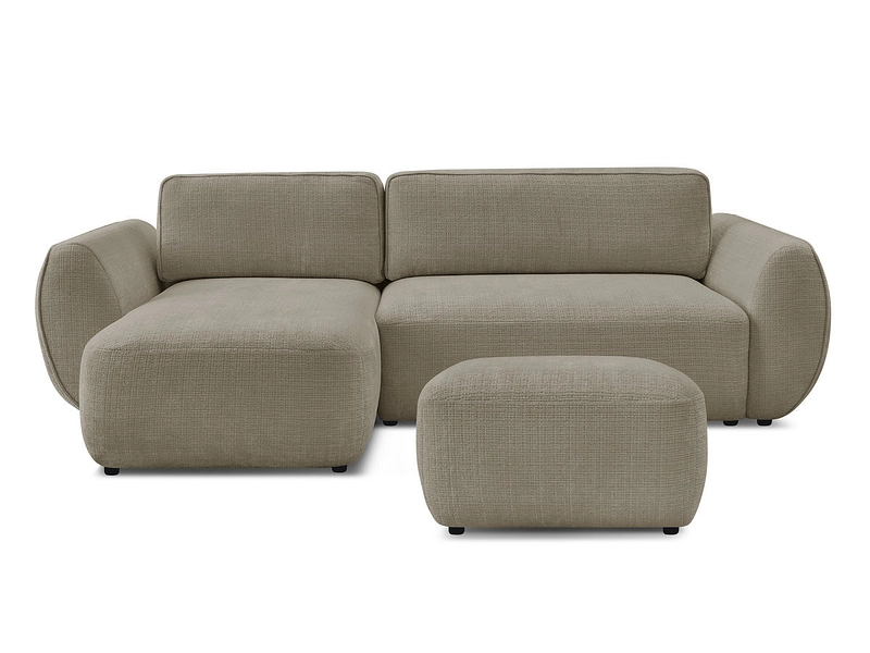 Ecksofa mit Hocker BOBOCHIC DENISE Ecksofa mit Hocker BOBOCHIC DENISE