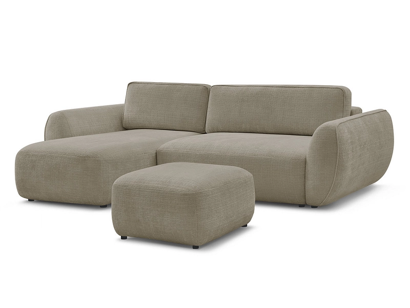 Ecksofa mit Hocker BOBOCHIC DENISE Ecksofa mit Hocker BOBOCHIC DENISE