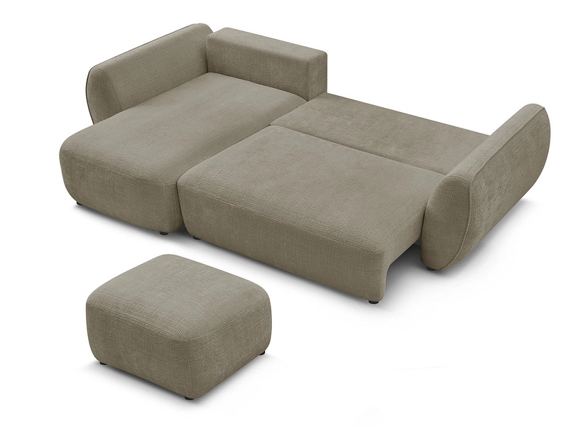 Ecksofa mit Hocker BOBOCHIC DENISE Ecksofa mit Hocker BOBOCHIC DENISE