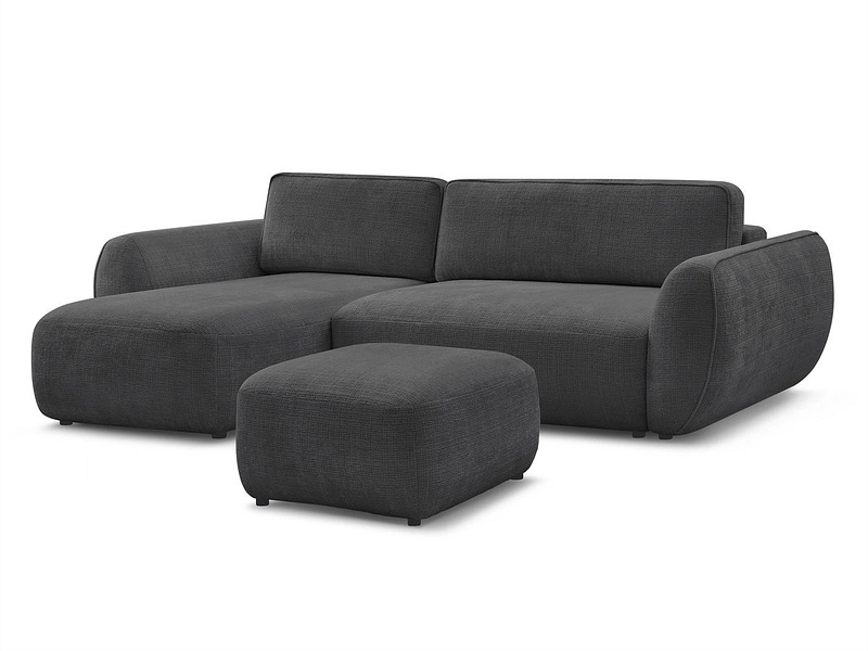 Ecksofa mit Hocker BOBOCHIC DENISE Ecksofa mit Hocker BOBOCHIC DENISE