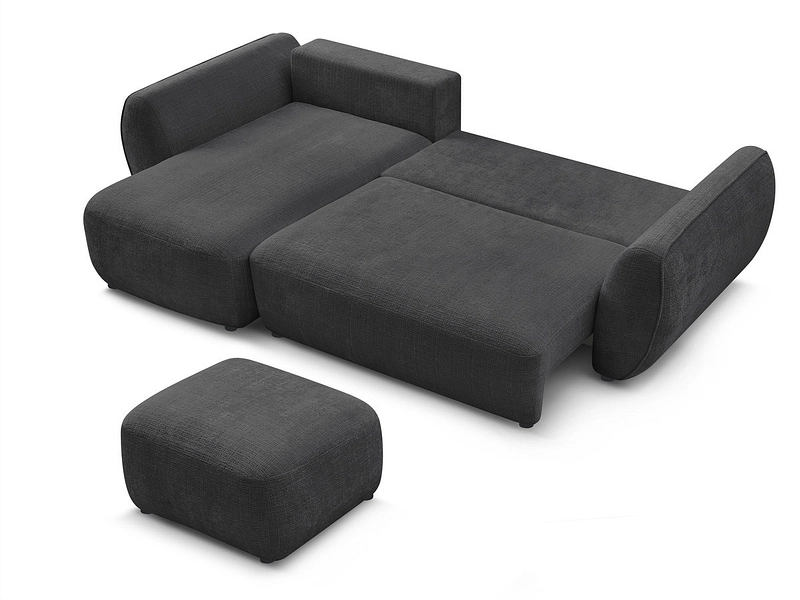 Ecksofa mit Hocker BOBOCHIC DENISE Ecksofa mit Hocker BOBOCHIC DENISE