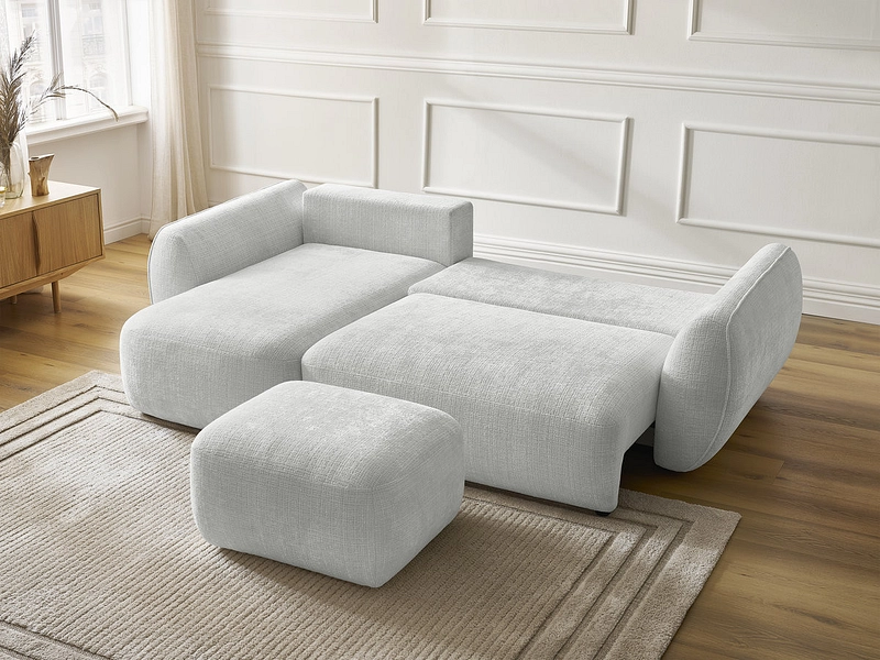 Ecksofa mit Hocker BOBOCHIC DENISE