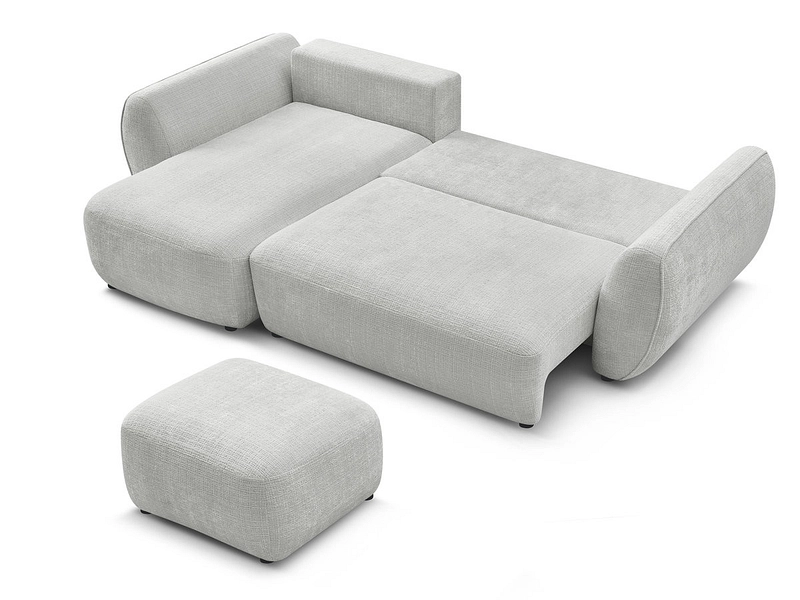 Ecksofa mit Hocker BOBOCHIC DENISE