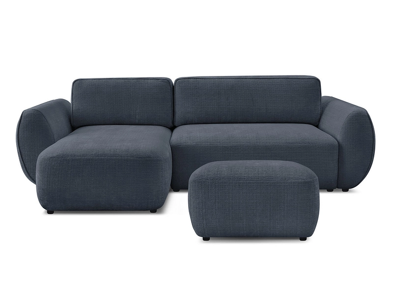 Ecksofa mit Hocker BOBOCHIC DENISE Ecksofa mit Hocker BOBOCHIC DENISE