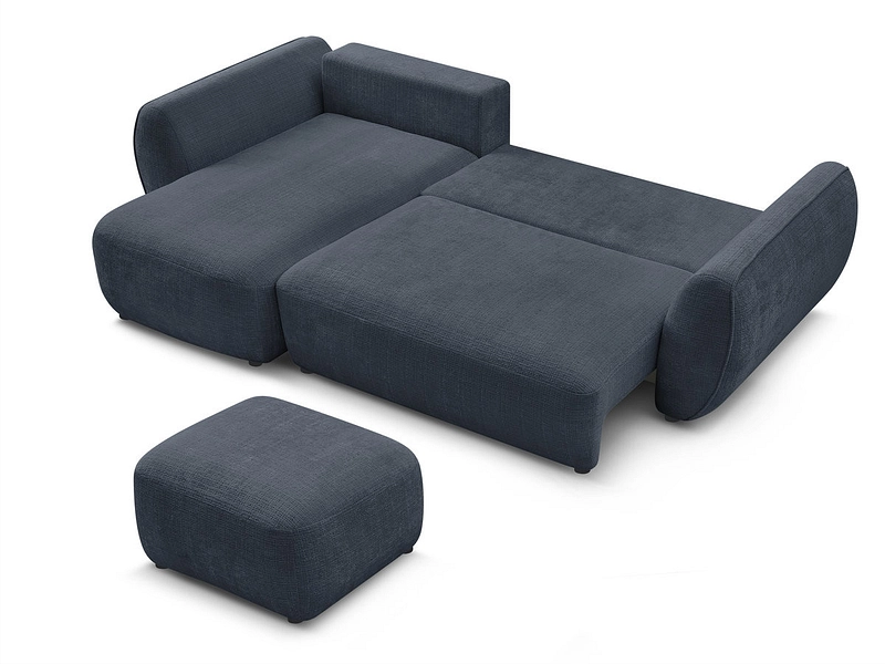 Ecksofa mit Hocker BOBOCHIC DENISE Ecksofa mit Hocker BOBOCHIC DENISE