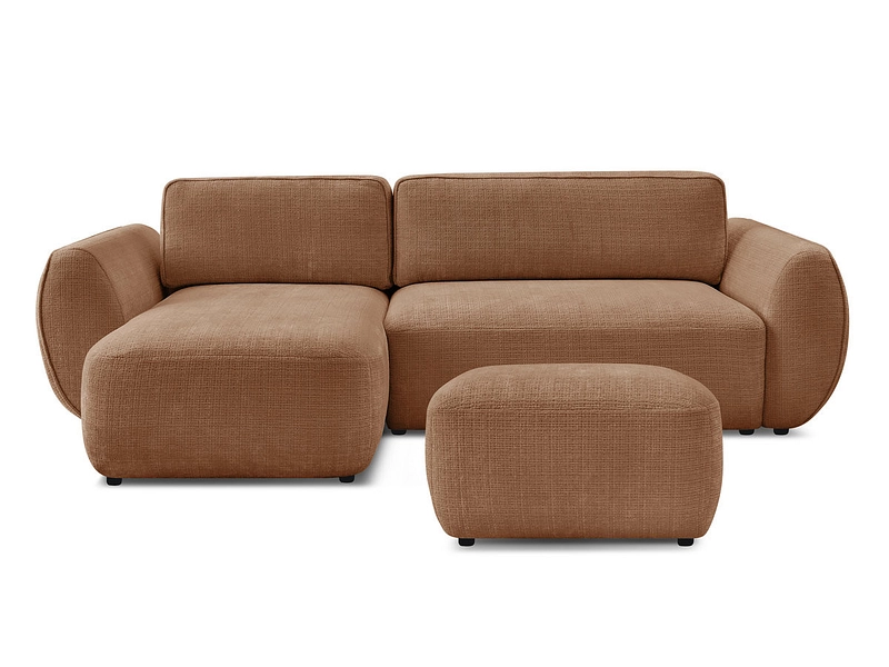 Ecksofa mit Hocker BOBOCHIC DENISE Ecksofa mit Hocker BOBOCHIC DENISE