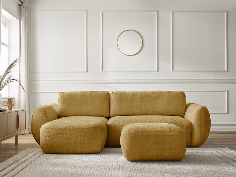 Ecksofa mit Hocker BOBOCHIC DENISE Ecksofa mit Hocker BOBOCHIC DENISE