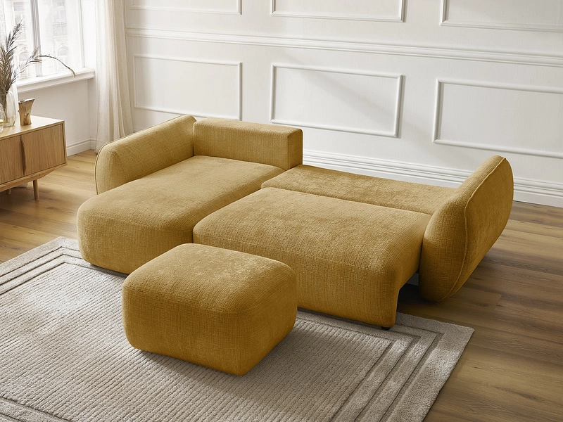 Ecksofa mit Hocker BOBOCHIC DENISE Ecksofa mit Hocker BOBOCHIC DENISE