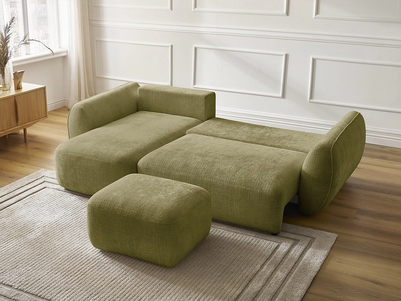 Ecksofa mit Hocker BOBOCHIC DENISE Ecksofa mit Hocker BOBOCHIC DENISE