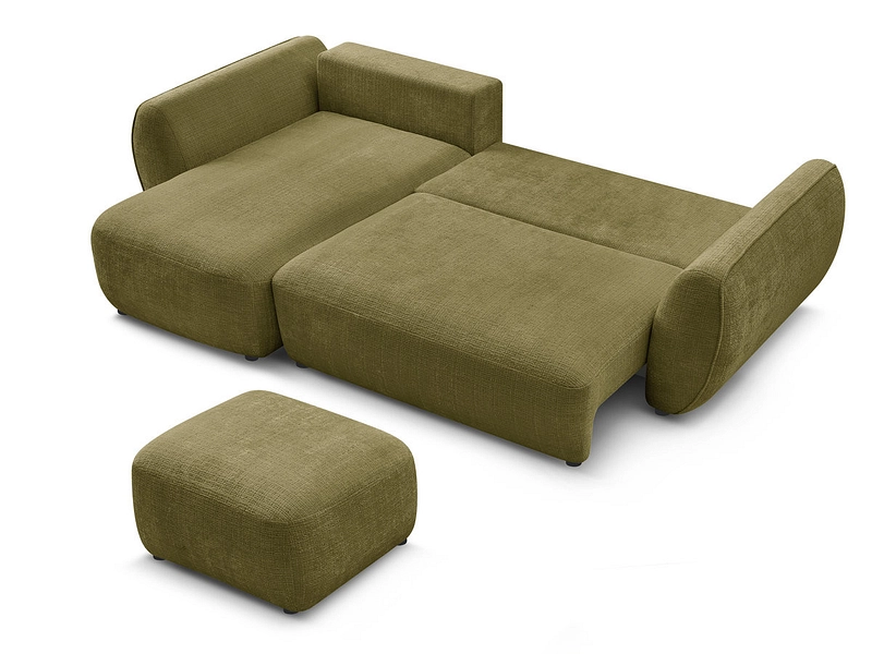 Ecksofa mit Hocker BOBOCHIC DENISE Ecksofa mit Hocker BOBOCHIC DENISE