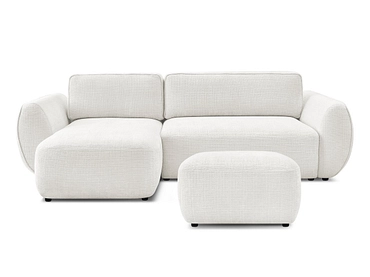 Ecksofa mit Hocker BOBOCHIC DENISE