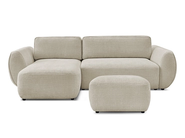 Ecksofa mit Hocker BOBOCHIC DENISE