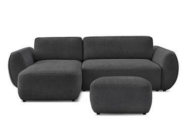 Ecksofa mit Hocker BOBOCHIC DENISE