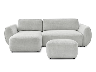 Ecksofa mit Hocker BOBOCHIC DENISE