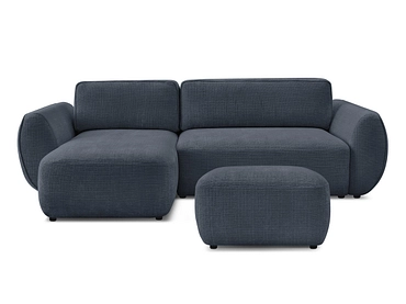 Ecksofa mit Hocker BOBOCHIC DENISE