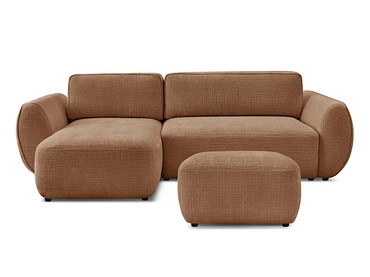 Ecksofa mit Hocker BOBOCHIC DENISE