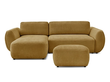 Ecksofa mit Hocker BOBOCHIC DENISE