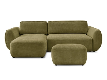 Ecksofa mit Hocker BOBOCHIC DENISE Ecksofa mit Hocker BOBOCHIC DENISE