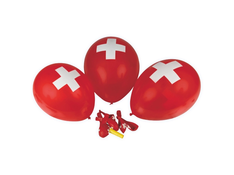 Dekorationsballon mehrfarbig