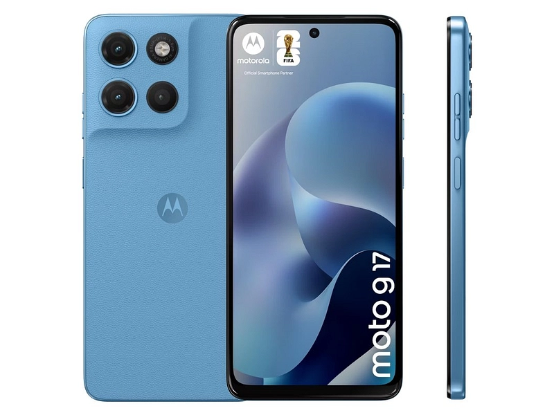 MOTOROLA G17 celeste