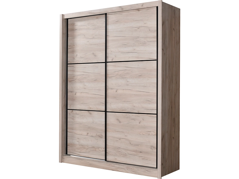 Schwebetürenschrank NAVARA eiche Schwebetürenschrank NAVARA eiche