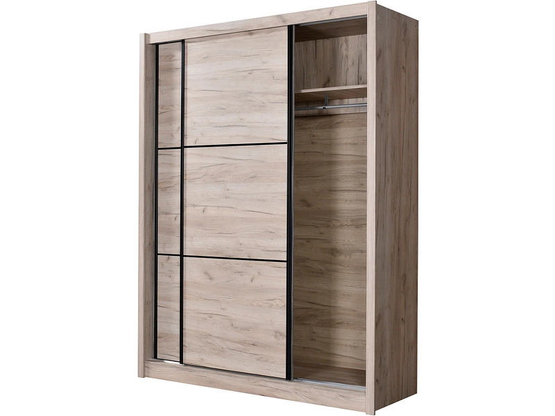 Schwebetürenschrank NAVARA eiche Schwebetürenschrank NAVARA eiche
