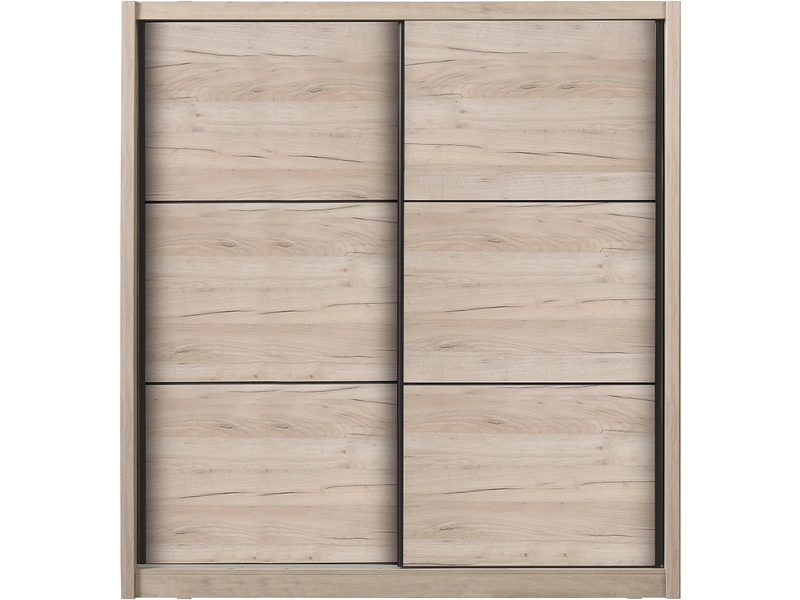 Armoire portes coulissantes NAVARA chêne Armoire portes coulissantes NAVARA chêne