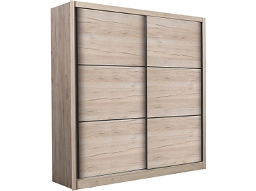 Armoire portes coulissantes NAVARA chêne