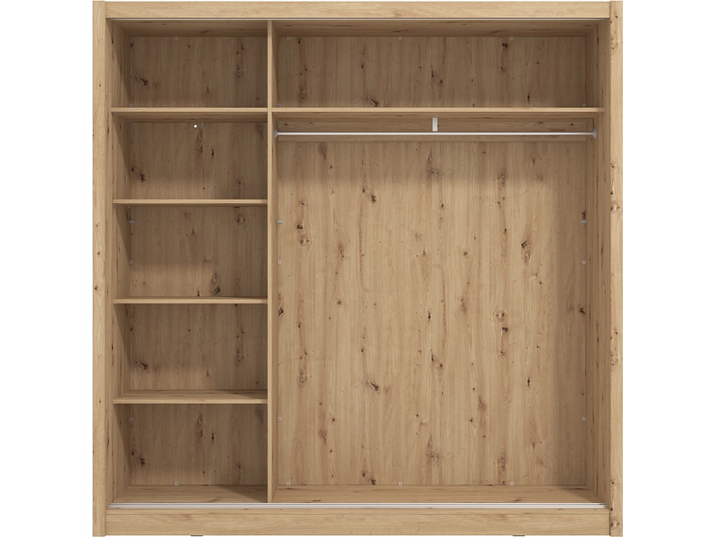 Schwebetürenschrank NAVARA artisan eiche Schwebetürenschrank NAVARA artisan eiche