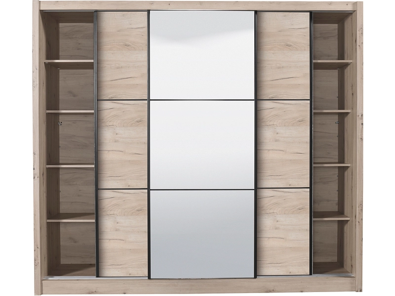 Schwebetürenschrank NAVARA eiche