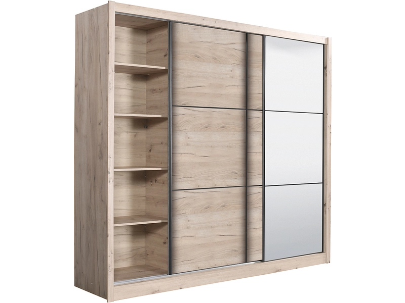 Schwebetürenschrank NAVARA eiche