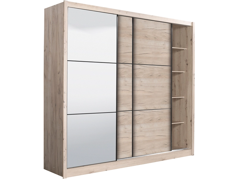Schwebetürenschrank NAVARA eiche