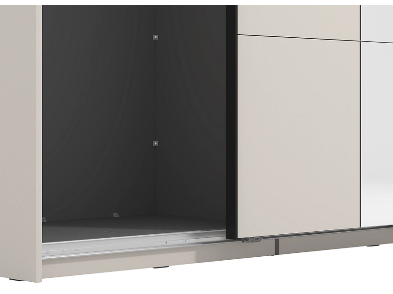 Armoire portes coulissantes JASPER cashmere Armoire portes coulissantes JASPER cashmere