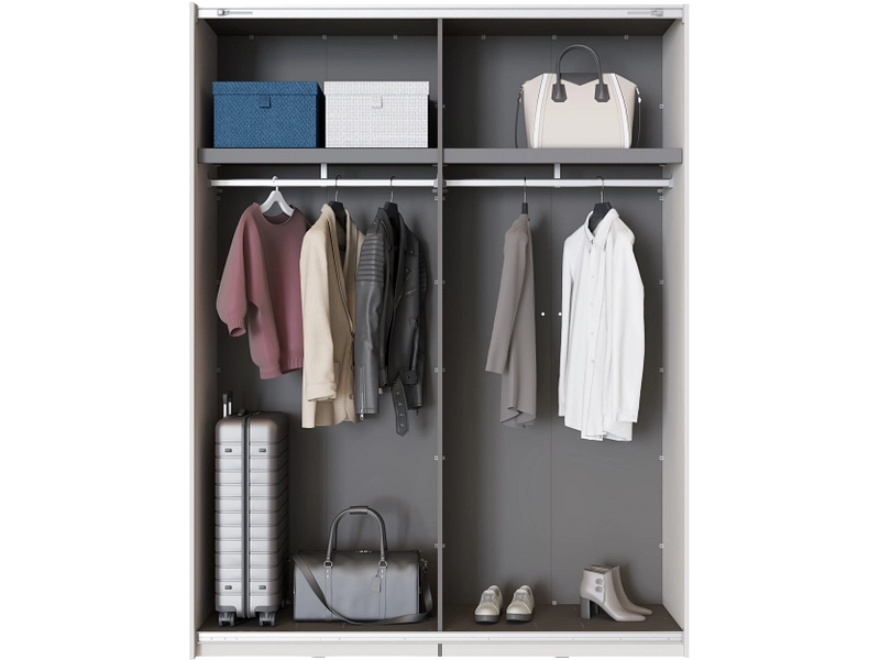 Armoire portes coulissantes JASPER cashmere Armoire portes coulissantes JASPER cashmere