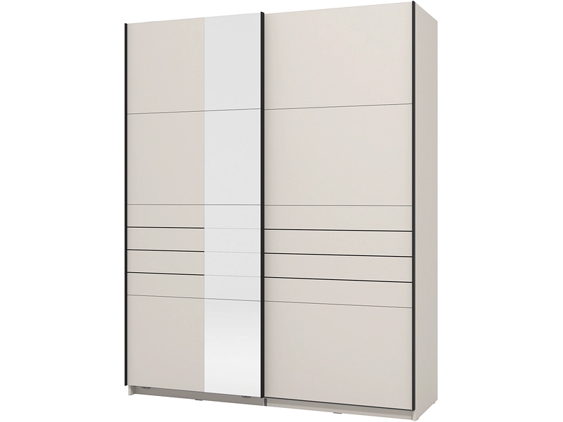 Armoire portes coulissantes JASPER cashmere Armoire portes coulissantes JASPER cashmere