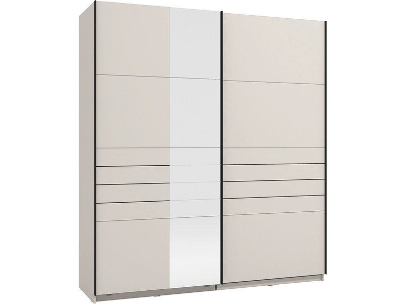 Armoire portes coulissantes JASPER cashmere Armoire portes coulissantes JASPER cashmere