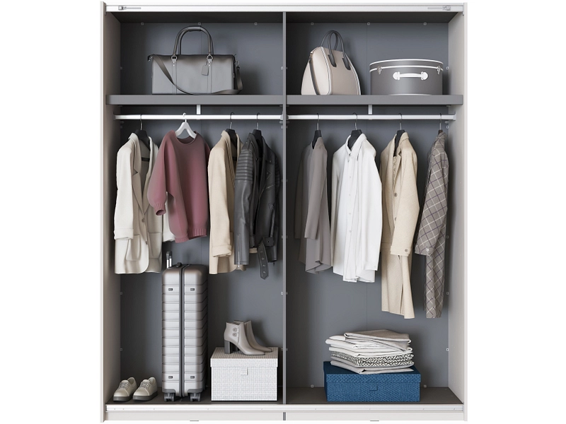 Armoire portes coulissantes JASPER cashmere Armoire portes coulissantes JASPER cashmere