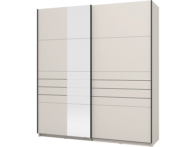 Armoire portes coulissantes JASPER cashmere Armoire portes coulissantes JASPER cashmere