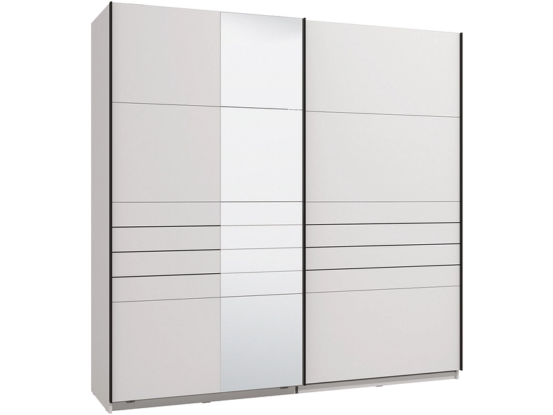 Armoire portes coulissantes JASPER blanc Armoire portes coulissantes JASPER blanc