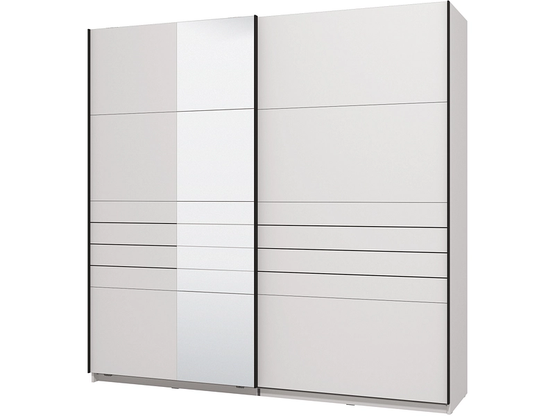 Armoire portes coulissantes JASPER blanc Armoire portes coulissantes JASPER blanc