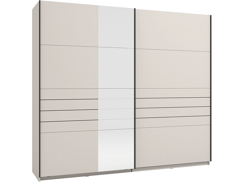 Armoire portes coulissantes JASPER cashmere Armoire portes coulissantes JASPER cashmere