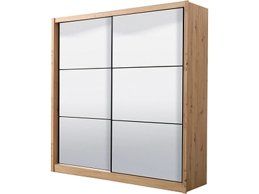 Schwebetürenschrank NAVARA artisan eiche