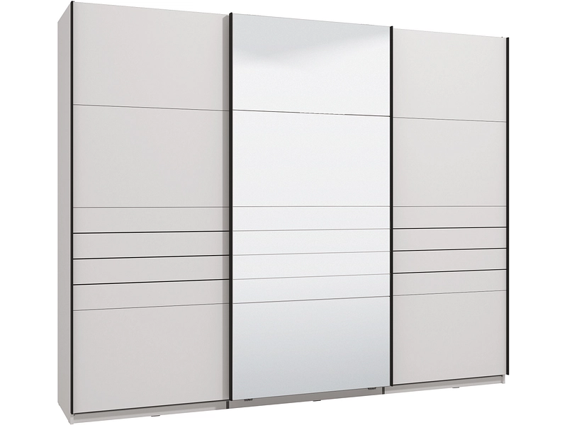 Armoire portes coulissantes JASPER blanc Armoire portes coulissantes JASPER blanc