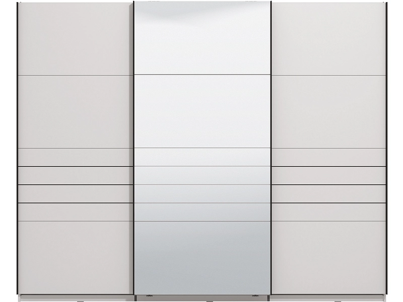 Armoire portes coulissantes JASPER blanc Armoire portes coulissantes JASPER blanc