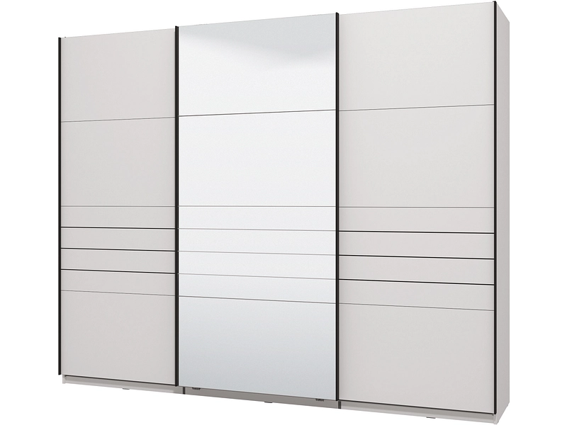 Armoire portes coulissantes JASPER blanc Armoire portes coulissantes JASPER blanc