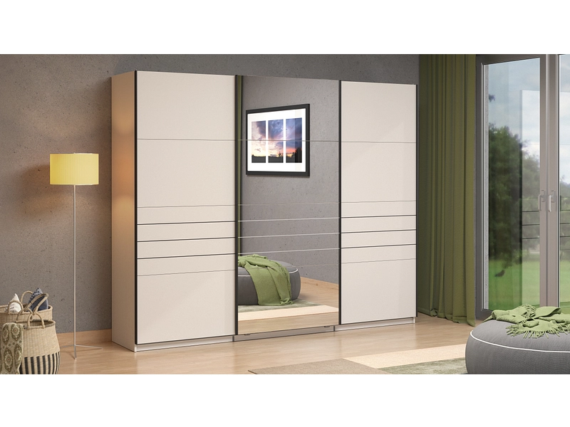 Schwebetürenschrank JASPER kaschmir